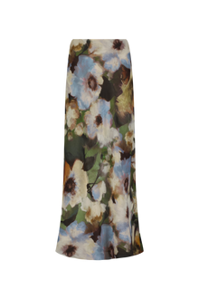Floral Printed Chiffon Sophie Skirt | Cactus Multi