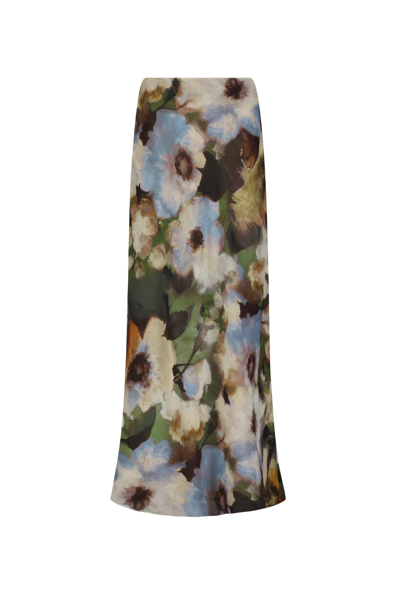 Floral Printed Chiffon Sophie Skirt | Cactus Multi