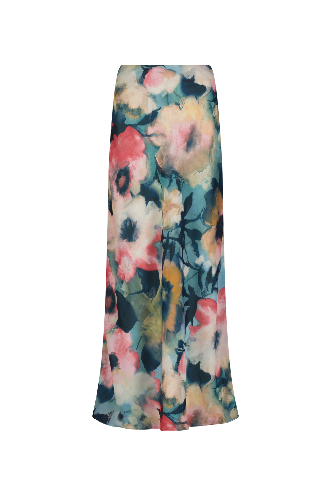 Floral Printed Chiffon Sophie Skirt | Mist Multi