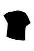 Fluid Crepe Draped Top | Black