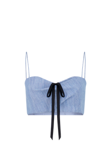 Denim Bandeau | Light Denim