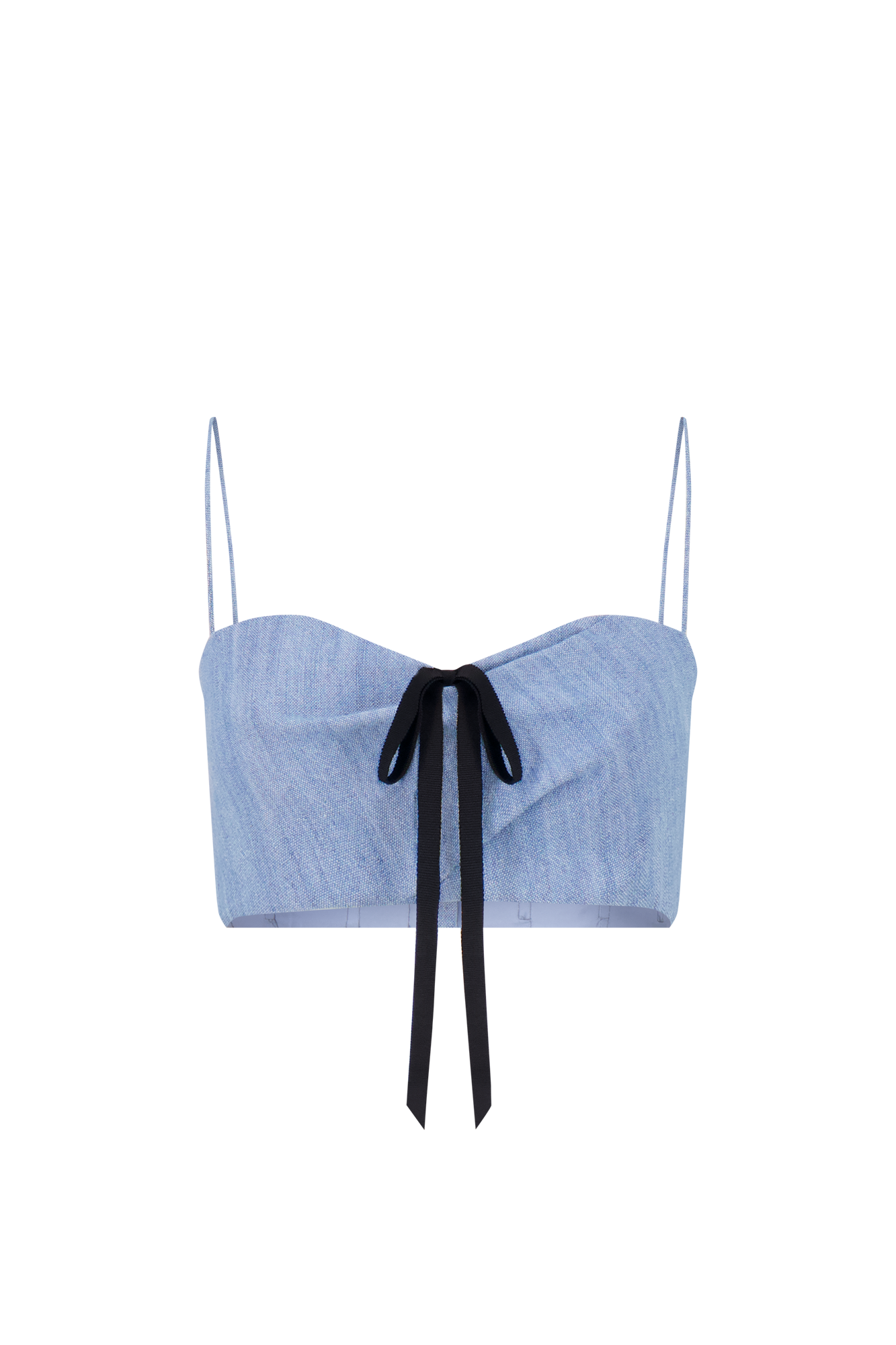 Denim Bandeau | Light Denim
