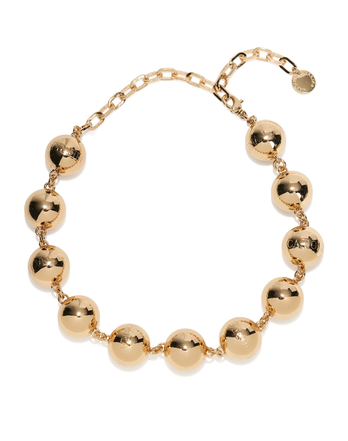 Gold Ball Necklace | Gold