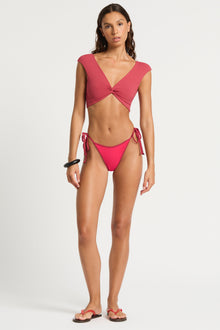 Hattie Crop | Sienna/Scarlet