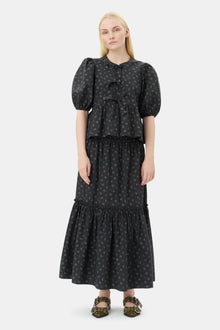 Feminine Buckle Ballerina Naplack | Military Olive