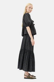 Feminine Buckle Ballerina Naplack | Military Olive