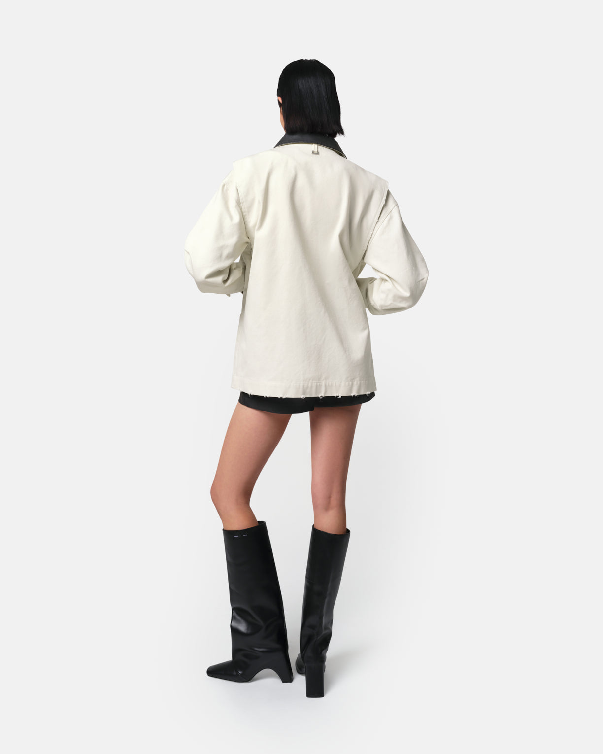 Women | Clive Workwear Jacket | Antique White