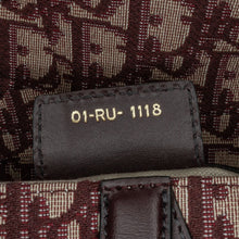 Dior | Pre-Owned Oblique Canvas Saddle Bag | Red