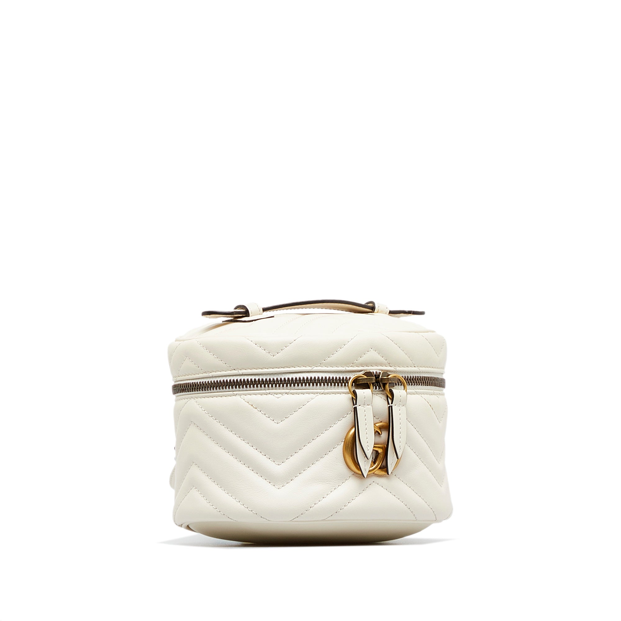 Gucci Pre-Owned Mini GG Marmont Matelasse Backpack | Women | White (V1)