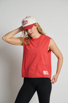 Soul by SoulCycle | Colorblock Hat | Red
