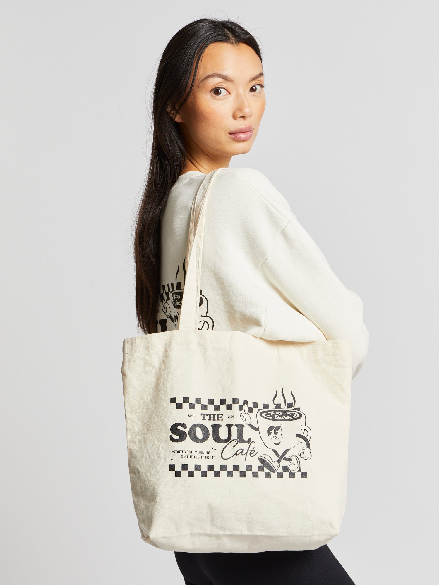 Soul by SoulCycle | The Soul Cafe Tote | Khaki