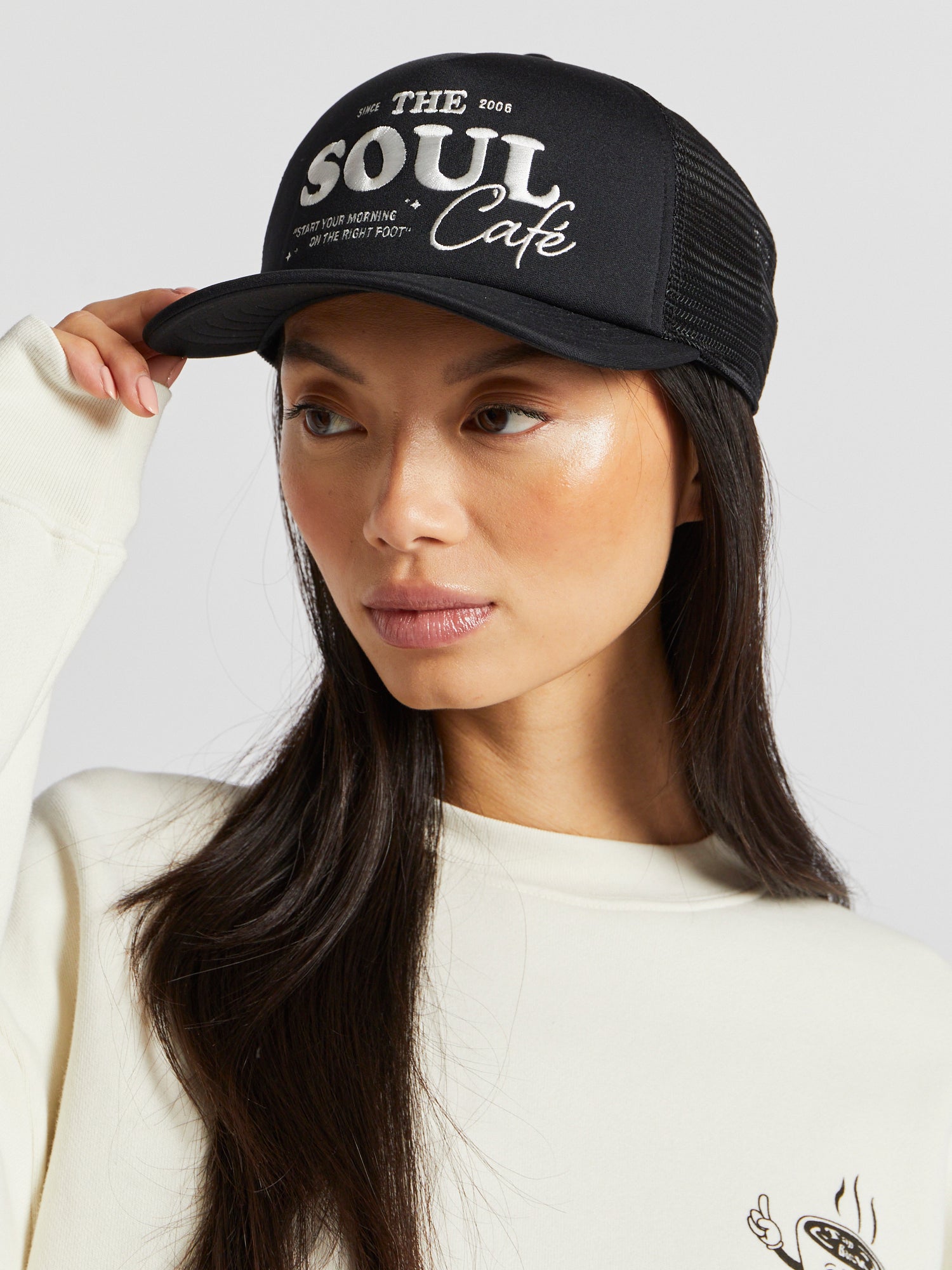 Soul by SoulCycle | Soul Cafe Trucker | Black