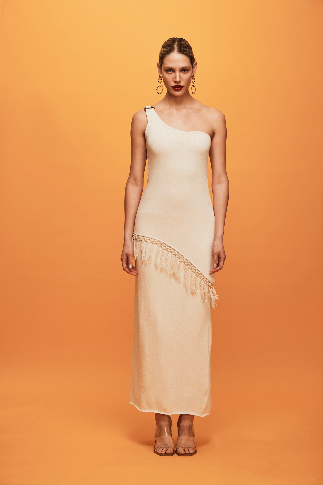 Saanj Dress | Cream