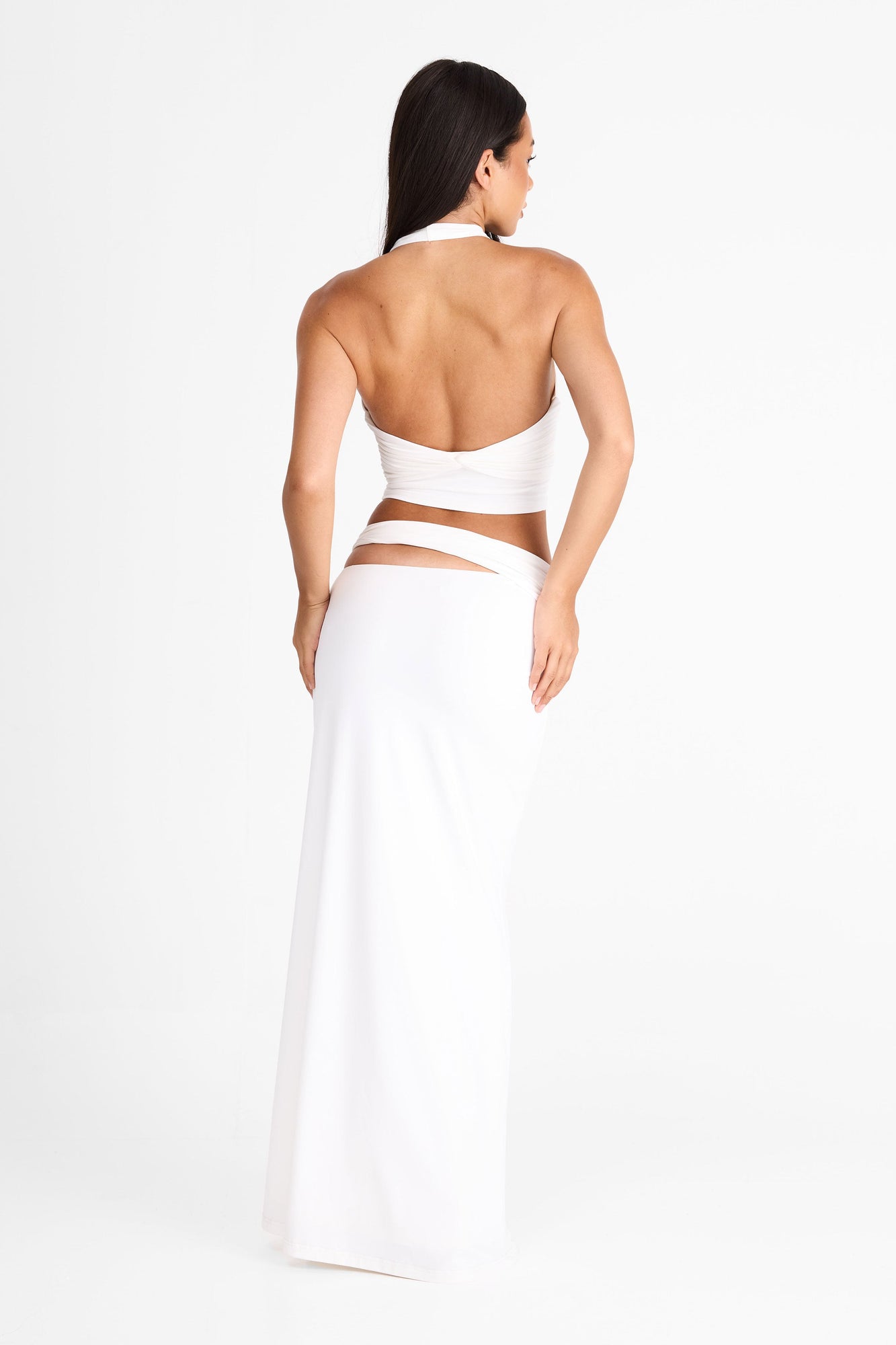 Violette Maxi Skirt | White
