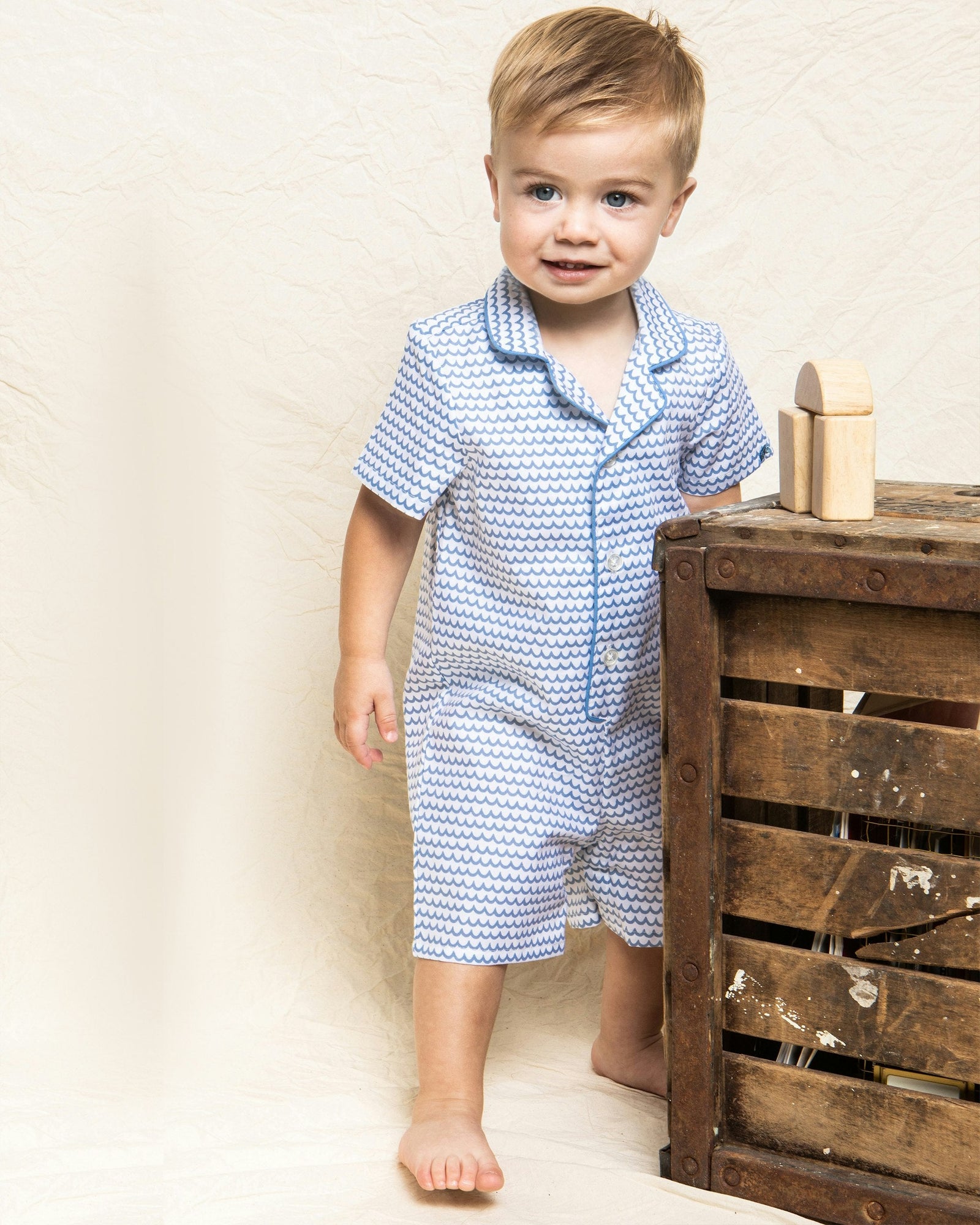 Kids | Twill Summer Romper | La Mer
