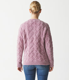 Dax Cardigan w/ Felt Pockets | Amethyst