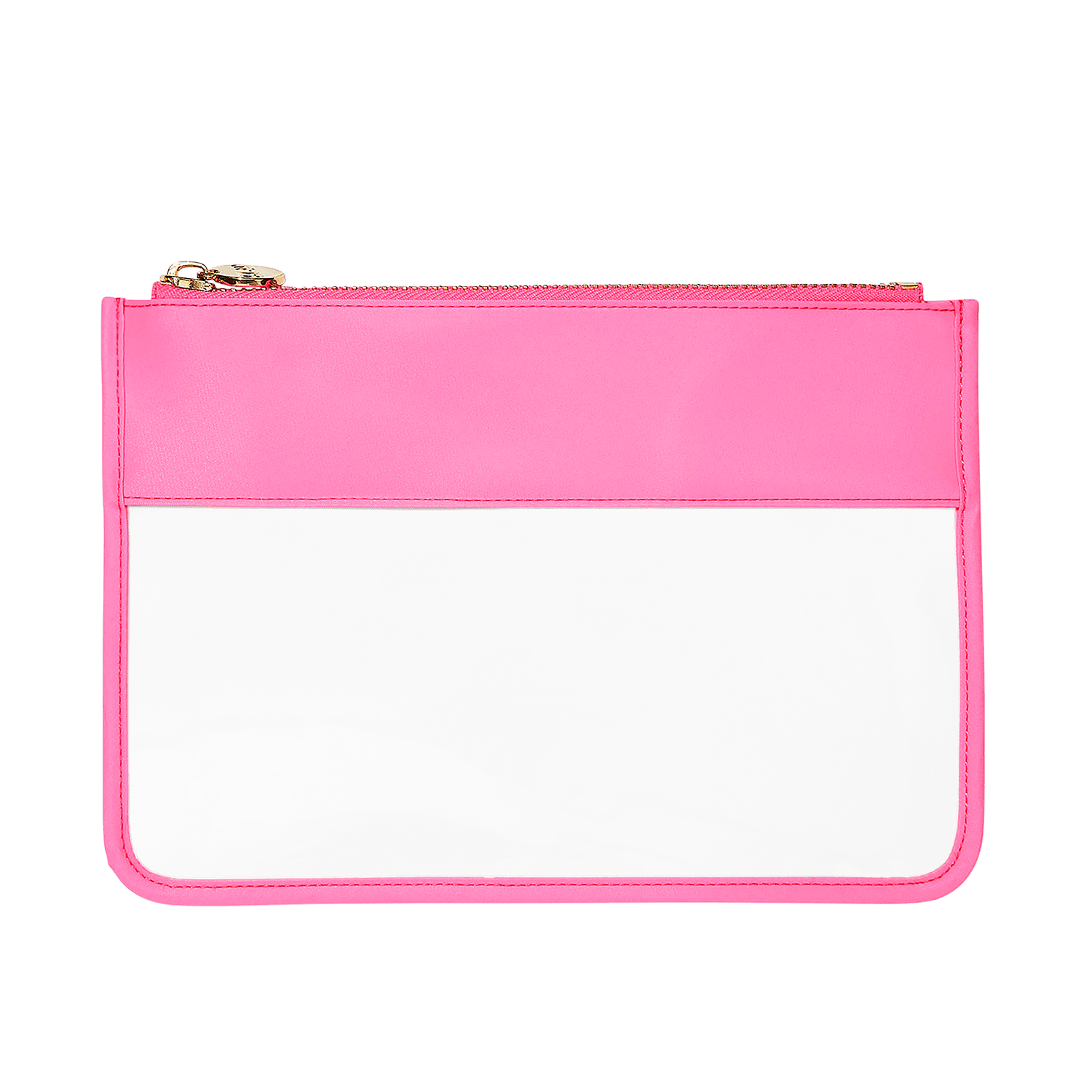 Clear Flat Pouch | Bubblegum