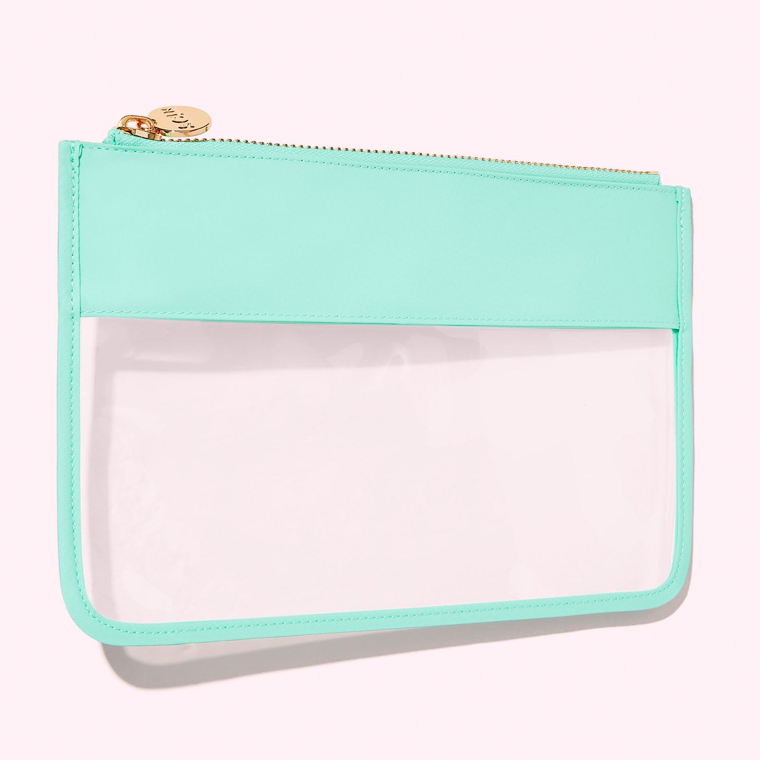Clear Flat Pouch | Cotton Candy