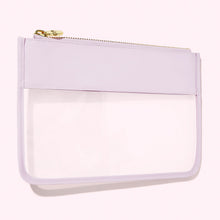 Clear Flat Pouch | Lilac