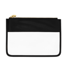 Clear Flat Pouch | Noir