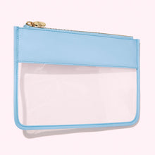 Clear Flat Pouch | Periwinkle