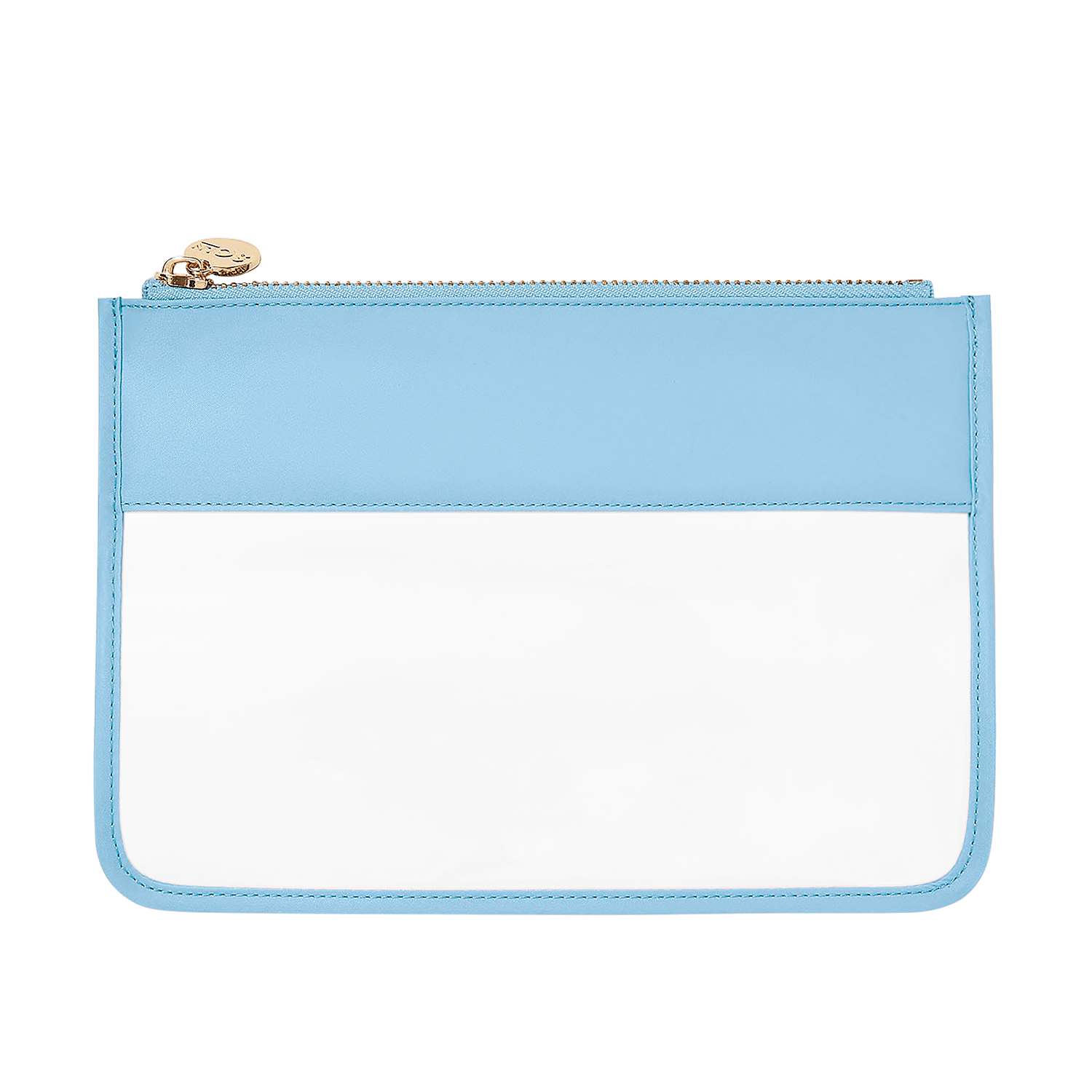 Clear Flat Pouch | Periwinkle