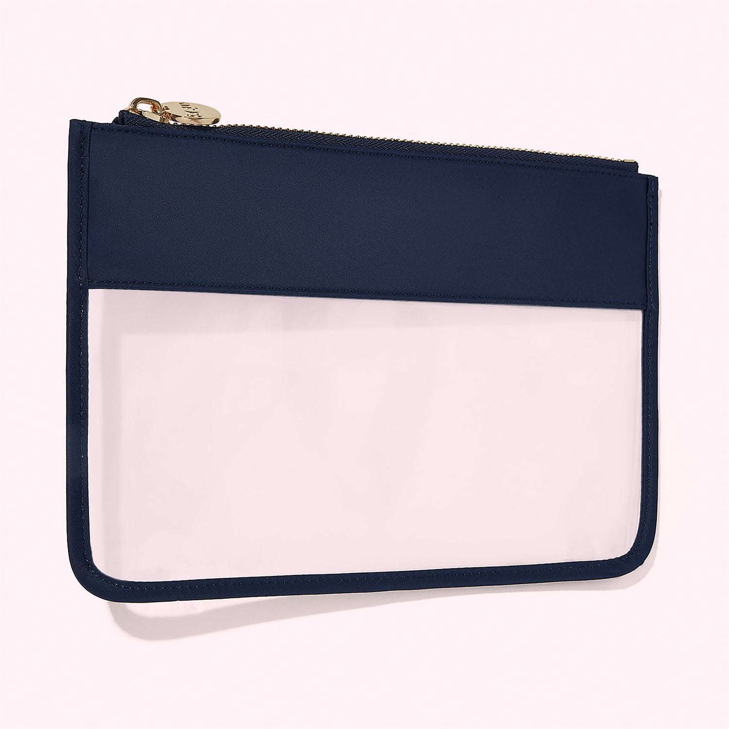 Clear Flat Pouch | Sapphire