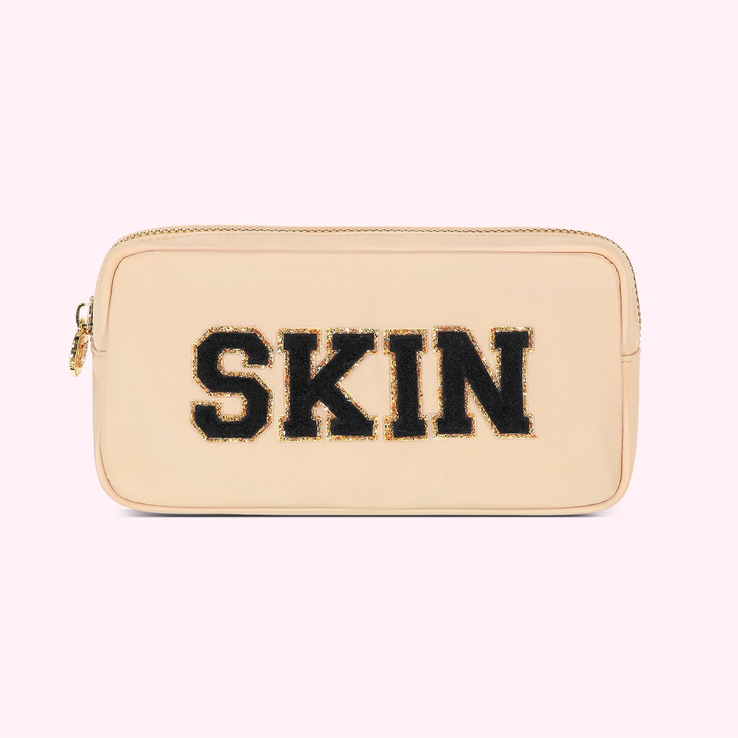 Skin Small Pouch | Sand & Noir