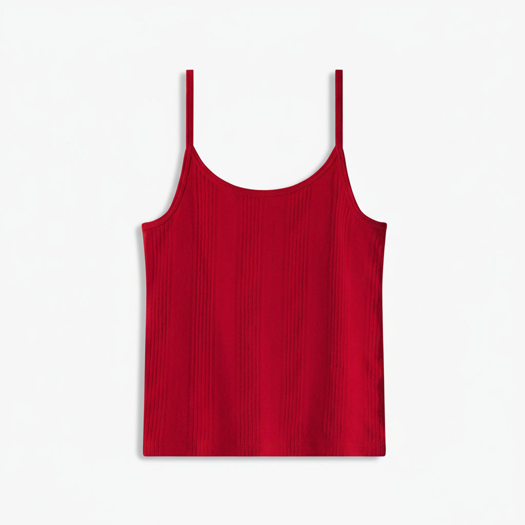 The Pointelle Tank | Ruby