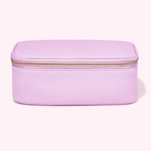 Textured Open Top Mirror Pouch