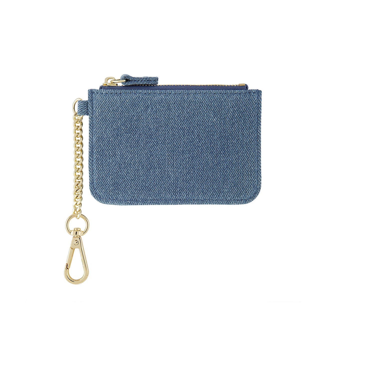 Denim Keychain Wallet | Denim