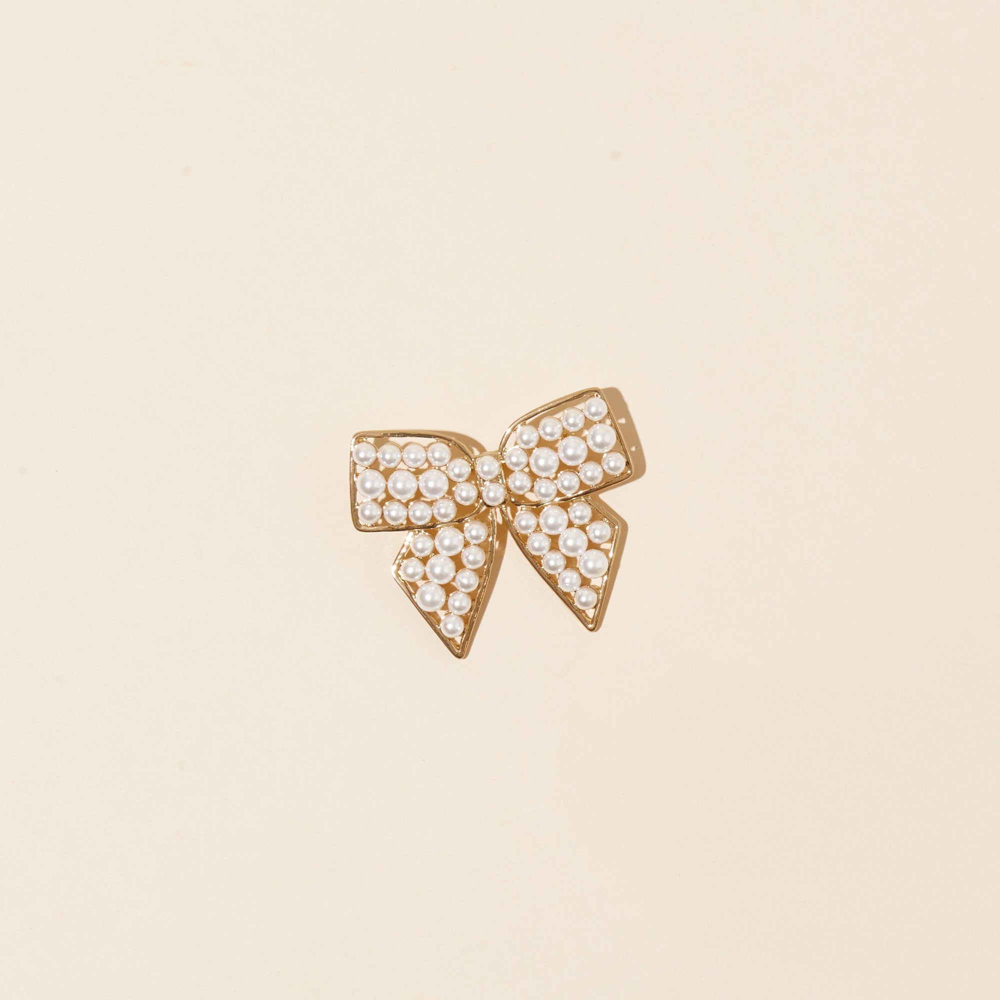 Bow Brooch | Gold