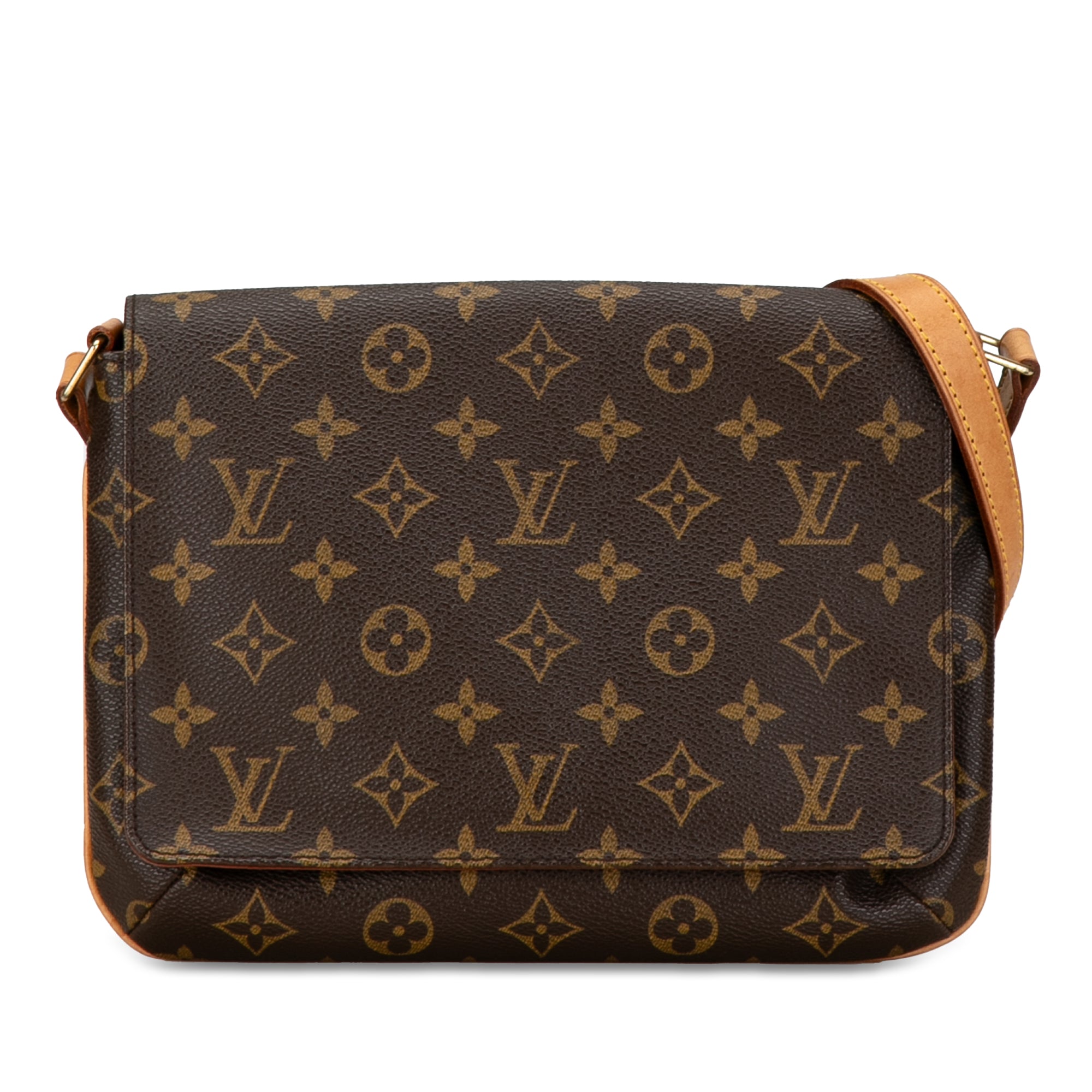 Louis Vuitton Pre-Owned Monogram Musette Tango Short Strap | Women | Brown (V2)