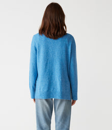 Imogen Crew Neck Sweater | Sky