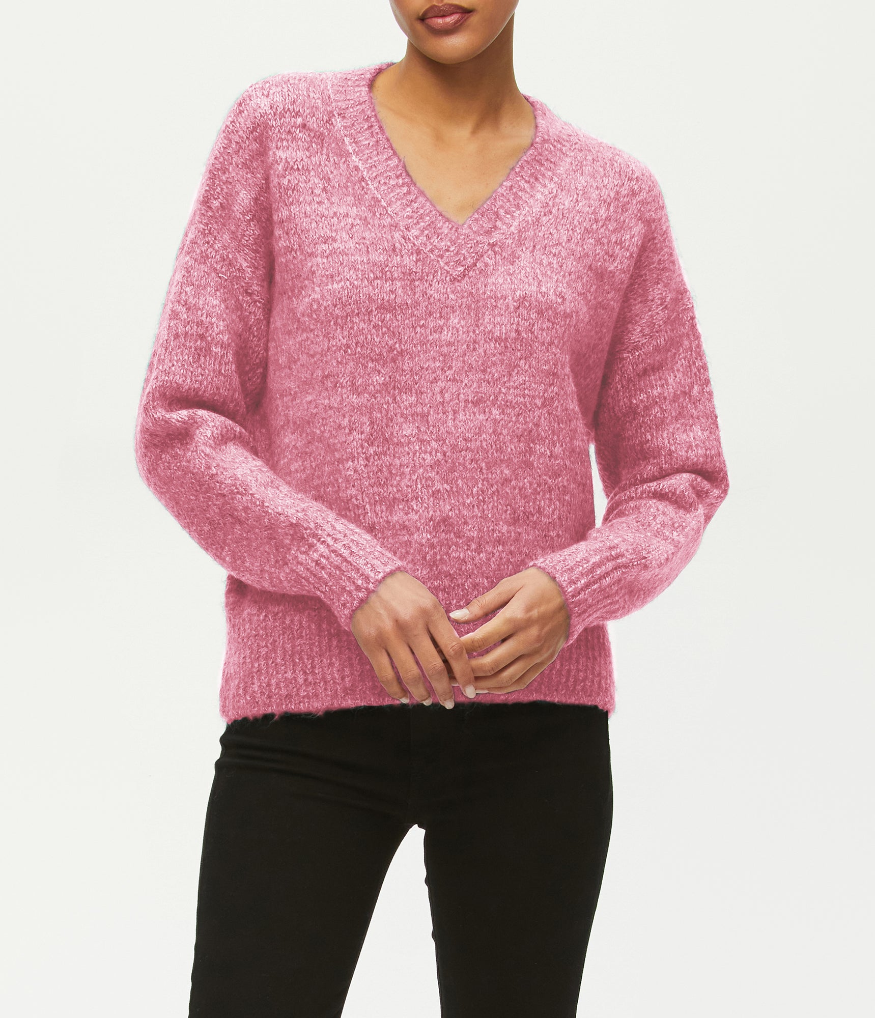 Rylie V-Neck Pullover Sweater | Azalea