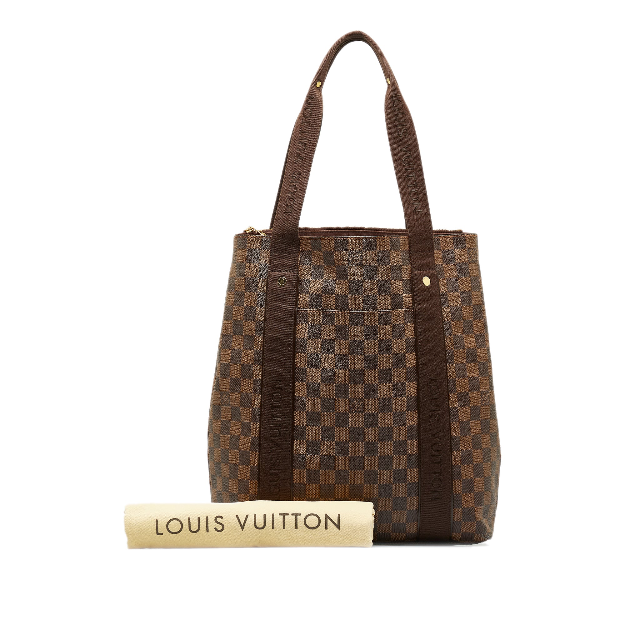 Louis Vuitton Pre-Owned Damier Ebene Cabas Beaubourg | Women | Brown