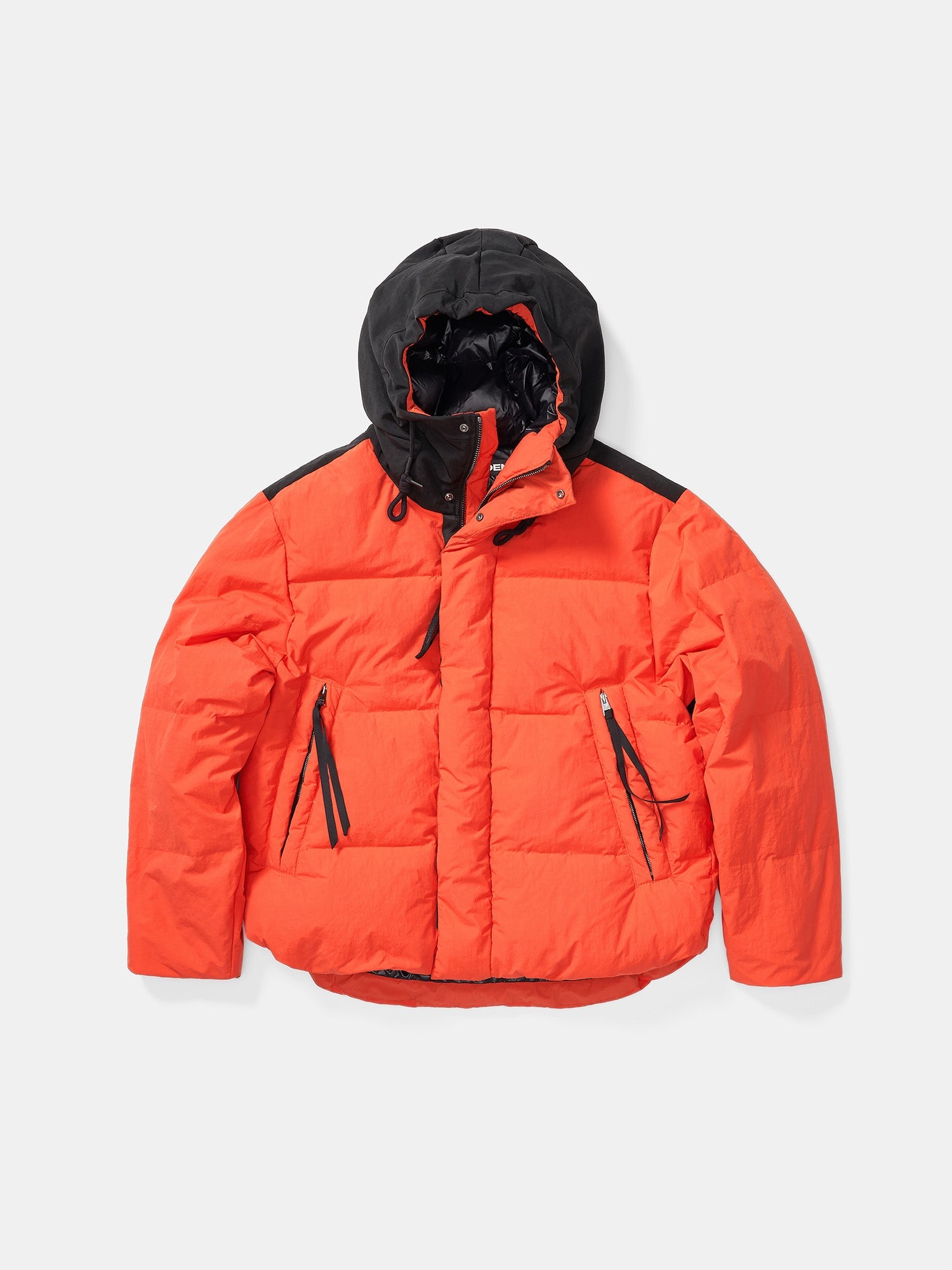 Man Fowler Down Parka - Burnt Orange - flat lay