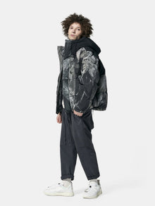 Mens | Fowler Down Parka | Olive Rock Tie