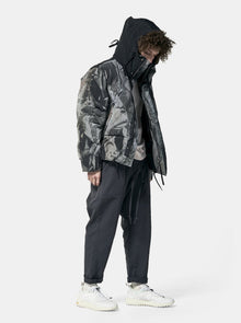 Man Fowler Down Parka - Olive Rock Tie