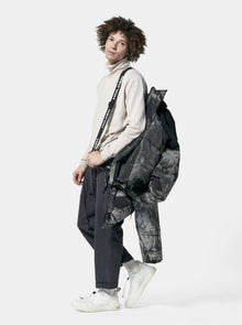 Man Fowler Down Parka - Olive Rock Tie