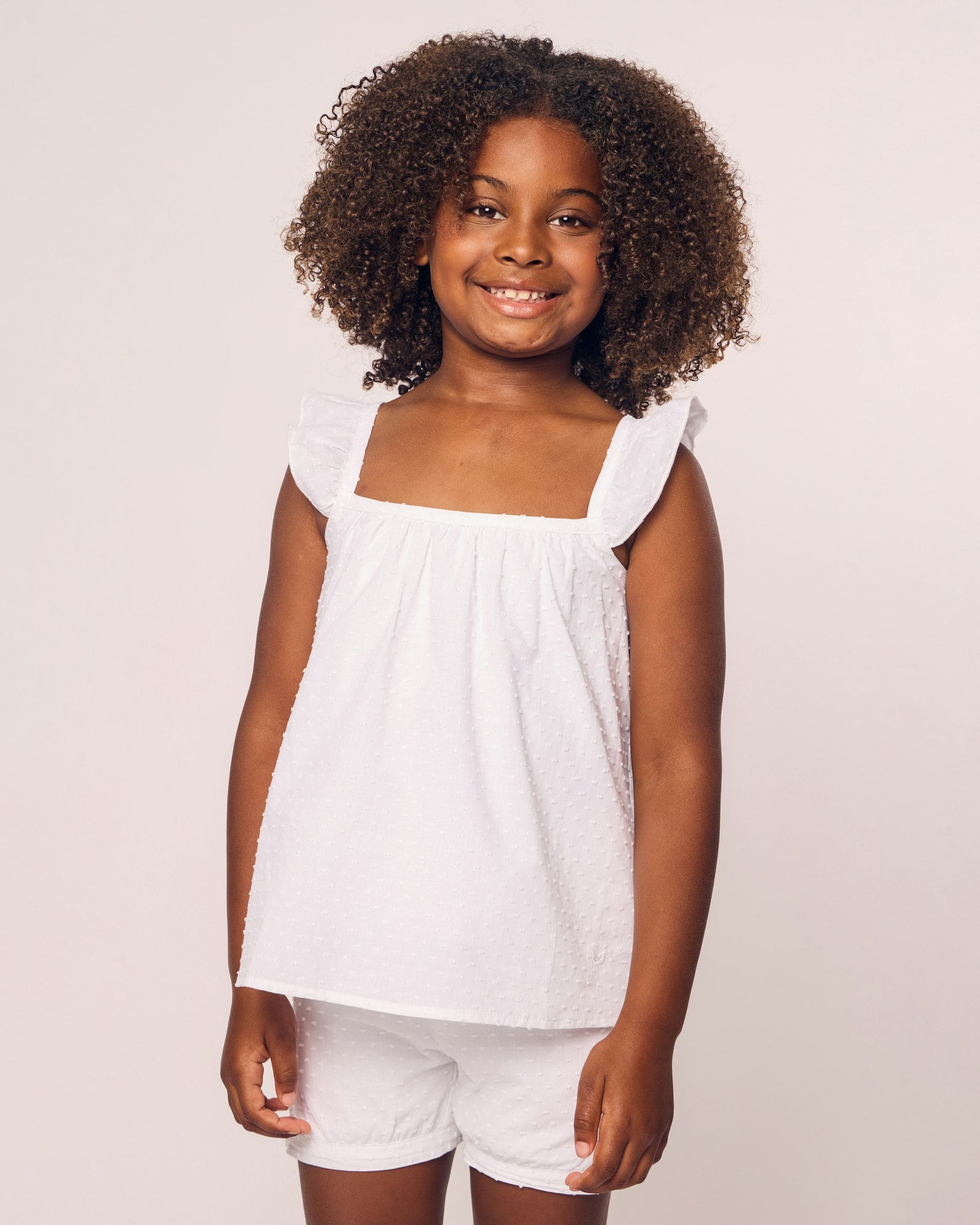 Kids | Girl's Swiss Dots Short Set | Swiss Dots