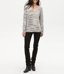 Autumn Spacedye Sweater | Grey Combo