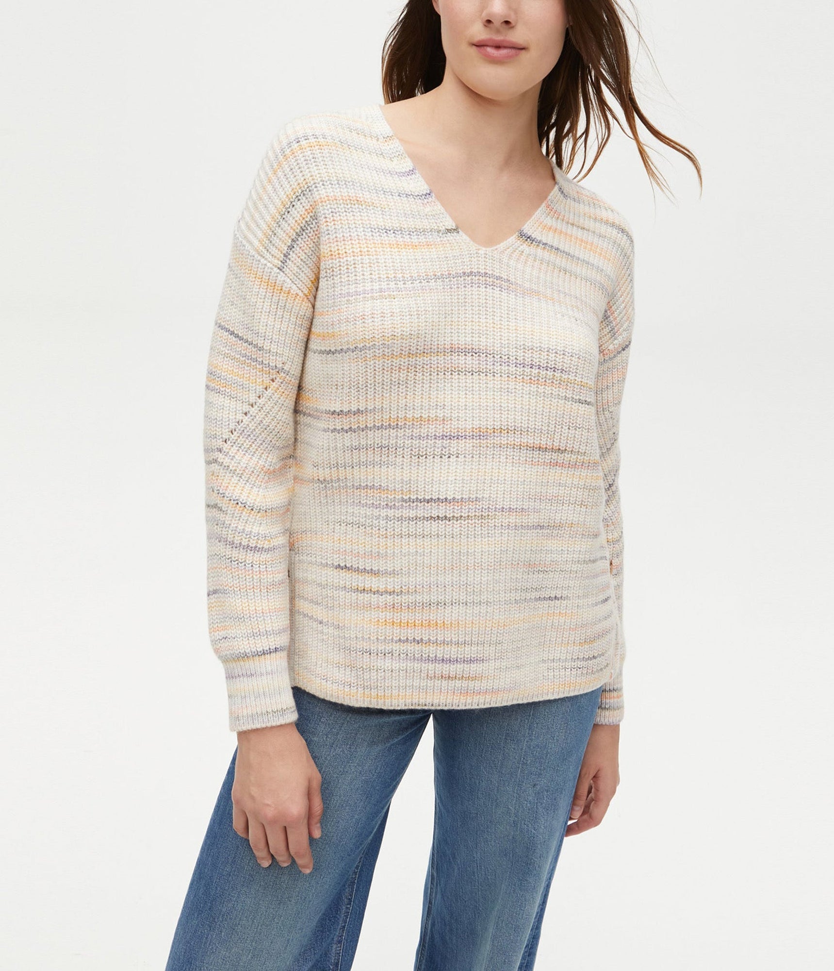 Autumn Spacedye Sweater | Natural Combo