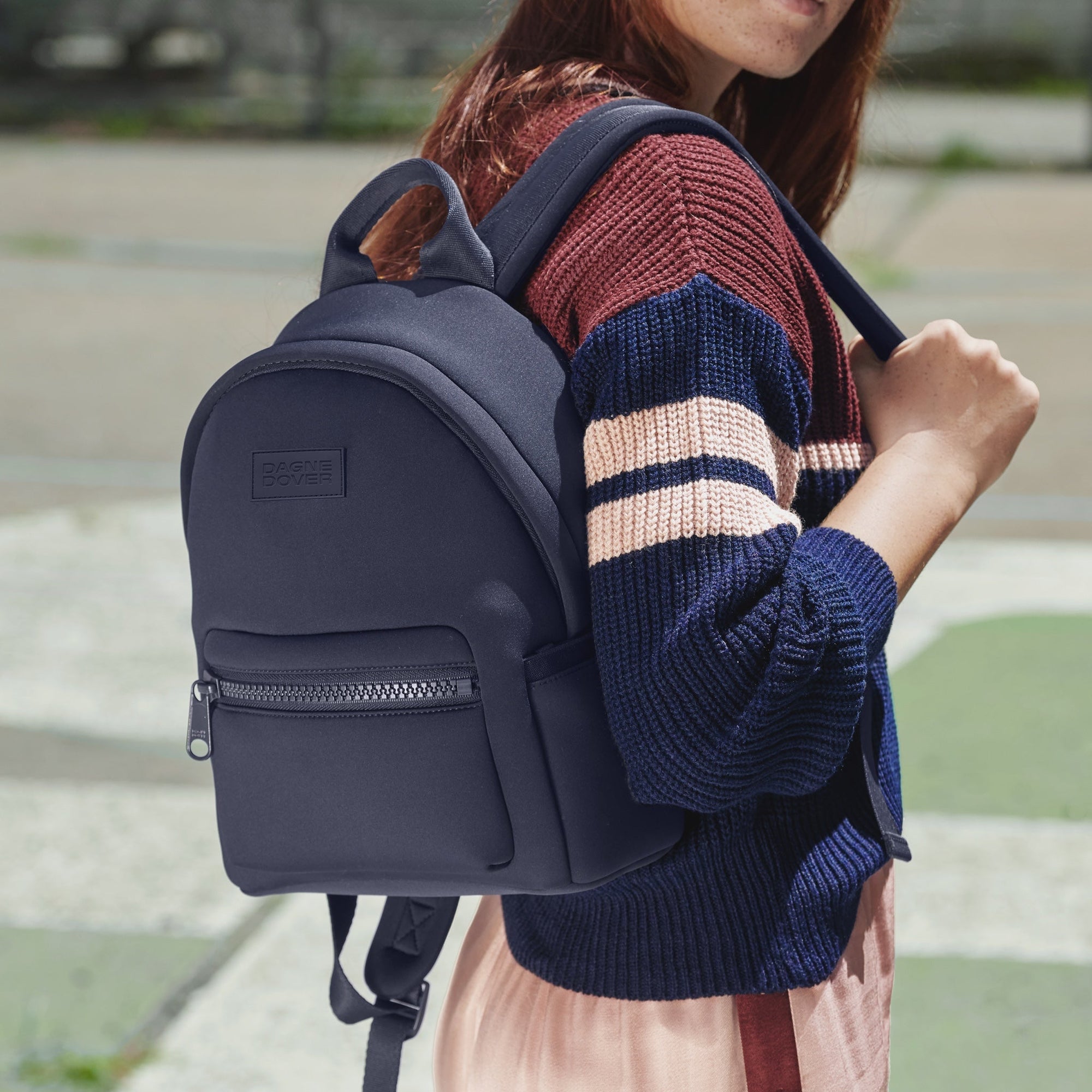 Dakota Backpack | Heather Grey | Neoprene | Small