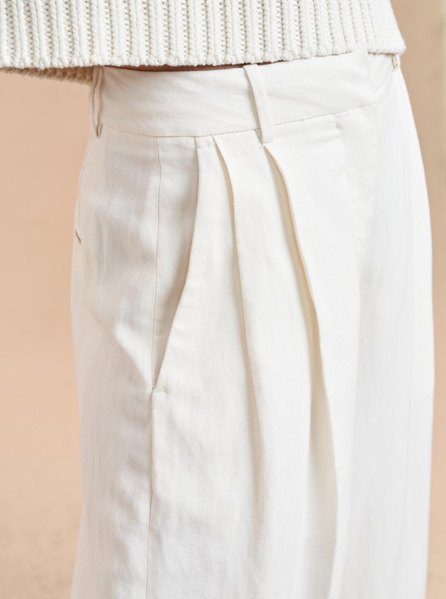 Selby Trouser | Ivory