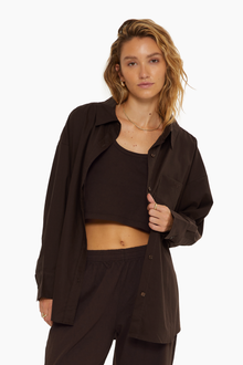Daily Button Down | Espresso