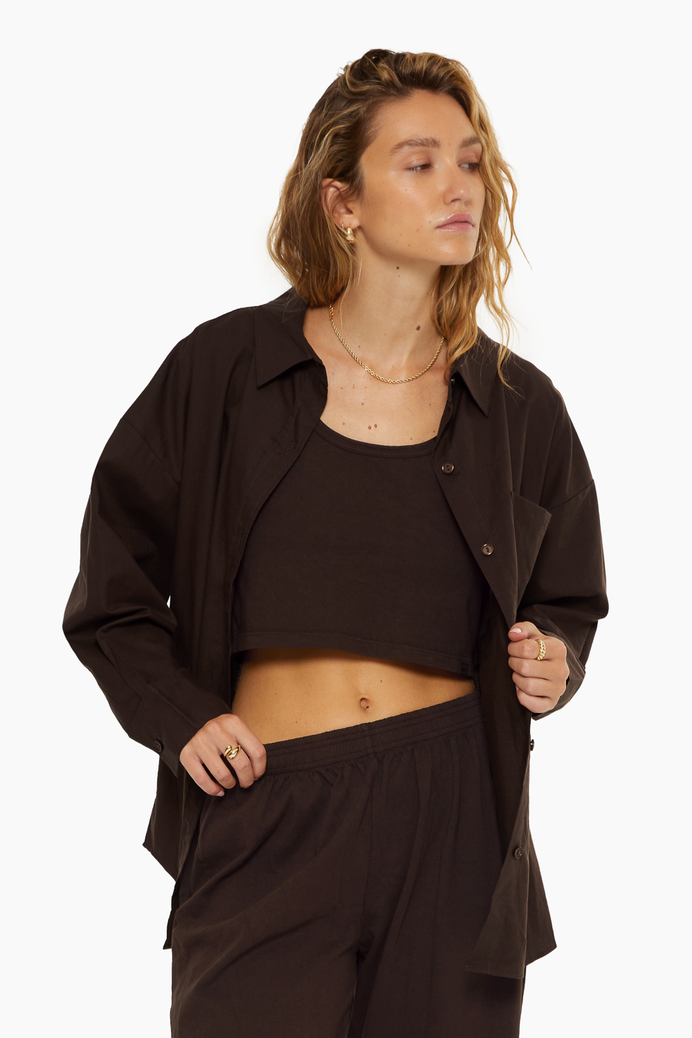 Daily Button Down | Espresso