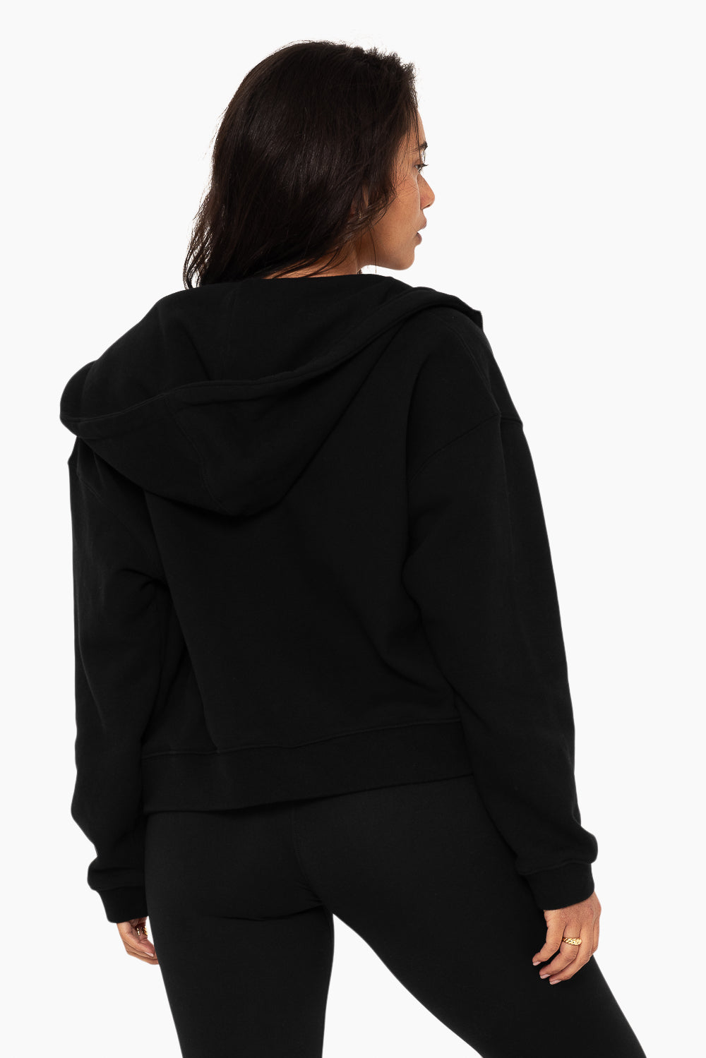 Heavyweight Sweats Zip Hoodie | Onyx