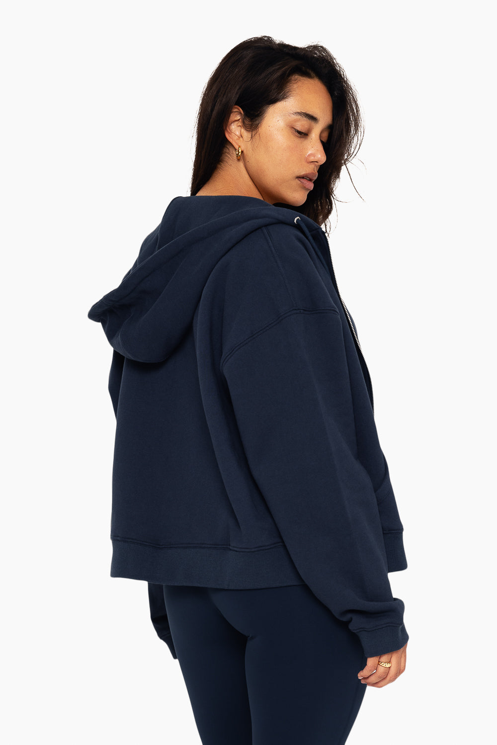 Heavyweight Sweats Zip Hoodie | Oxford