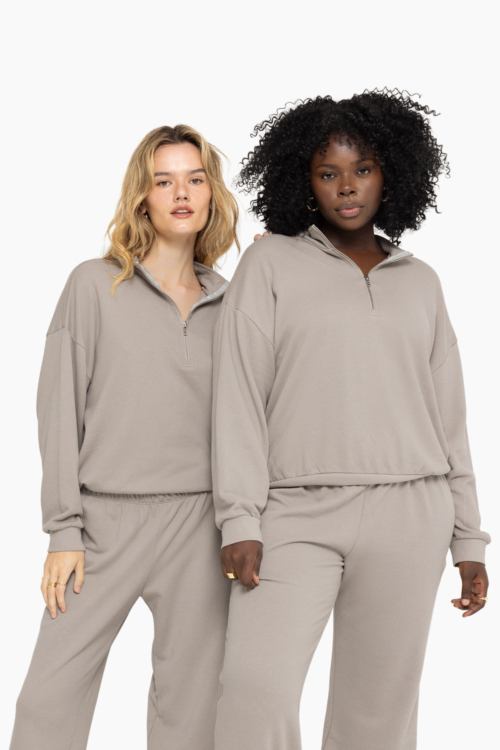 Lightweight Sweats Quarter Zip | Breeze